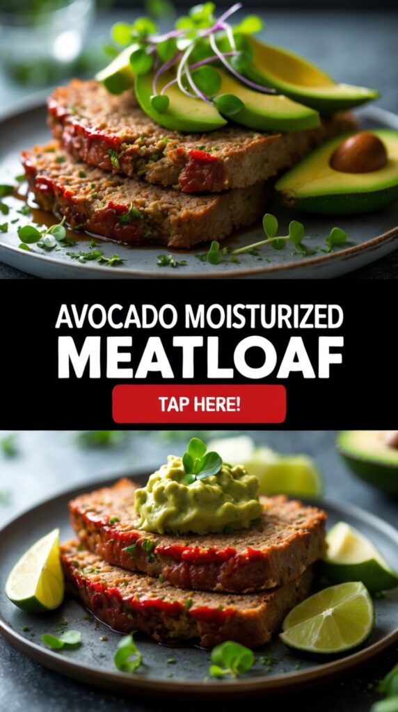 Avocado-Moisturized Meatloaf – Healthy Fats Inside