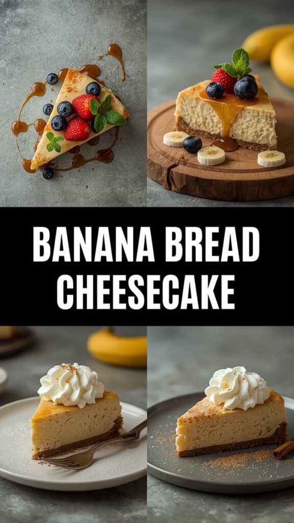 Banana Bread Cheesecake
