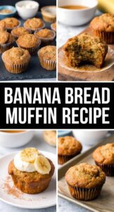 Banana Bread Muffin Recipe