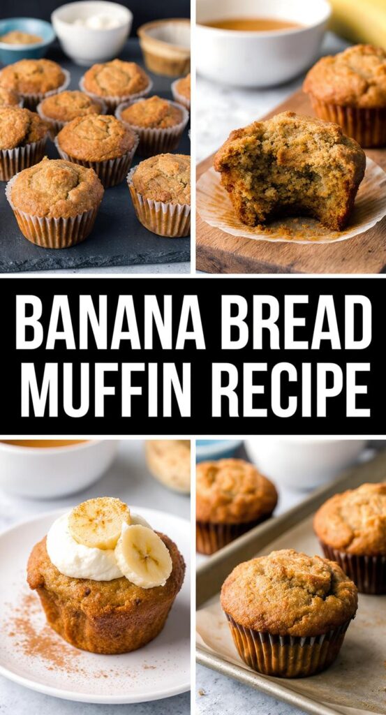 Banana Bread Muffin Recipe