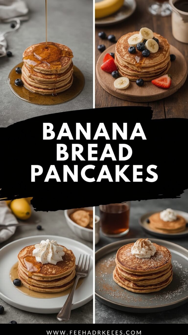 Banana Bread Pancakes