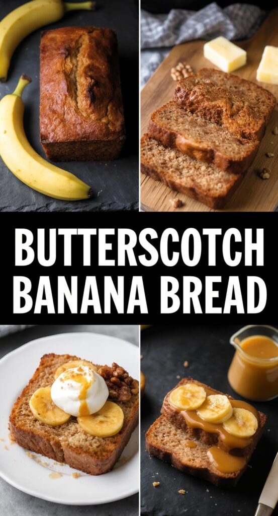 Butterscotch Banana Bread Recipe