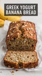 Greek yogurt banana bread recipe