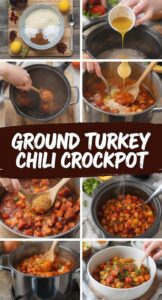 Ground Turkey Chili Crockpot - Lean Protein Comfort Food