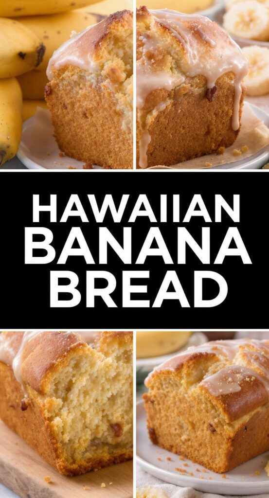 Hawaiian Banana Bread Recipe