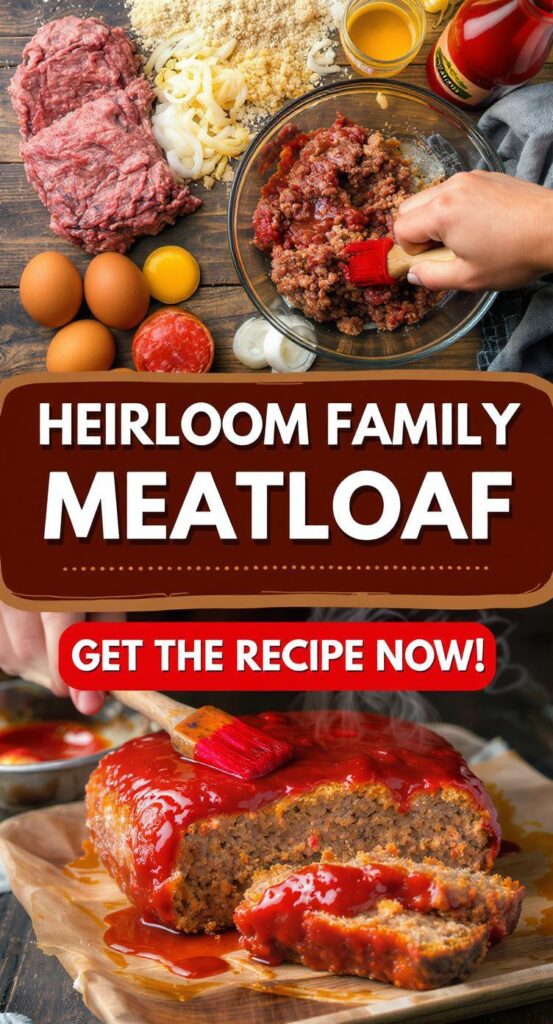 Heirloom Family Meatloaf Recipe Generations-Old Secret Blend
