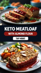 Keto Meatloaf With Almond Flour – Grain-Free Binding