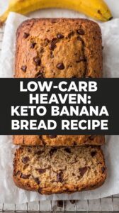 Low carb heaven keto banana bread recipe