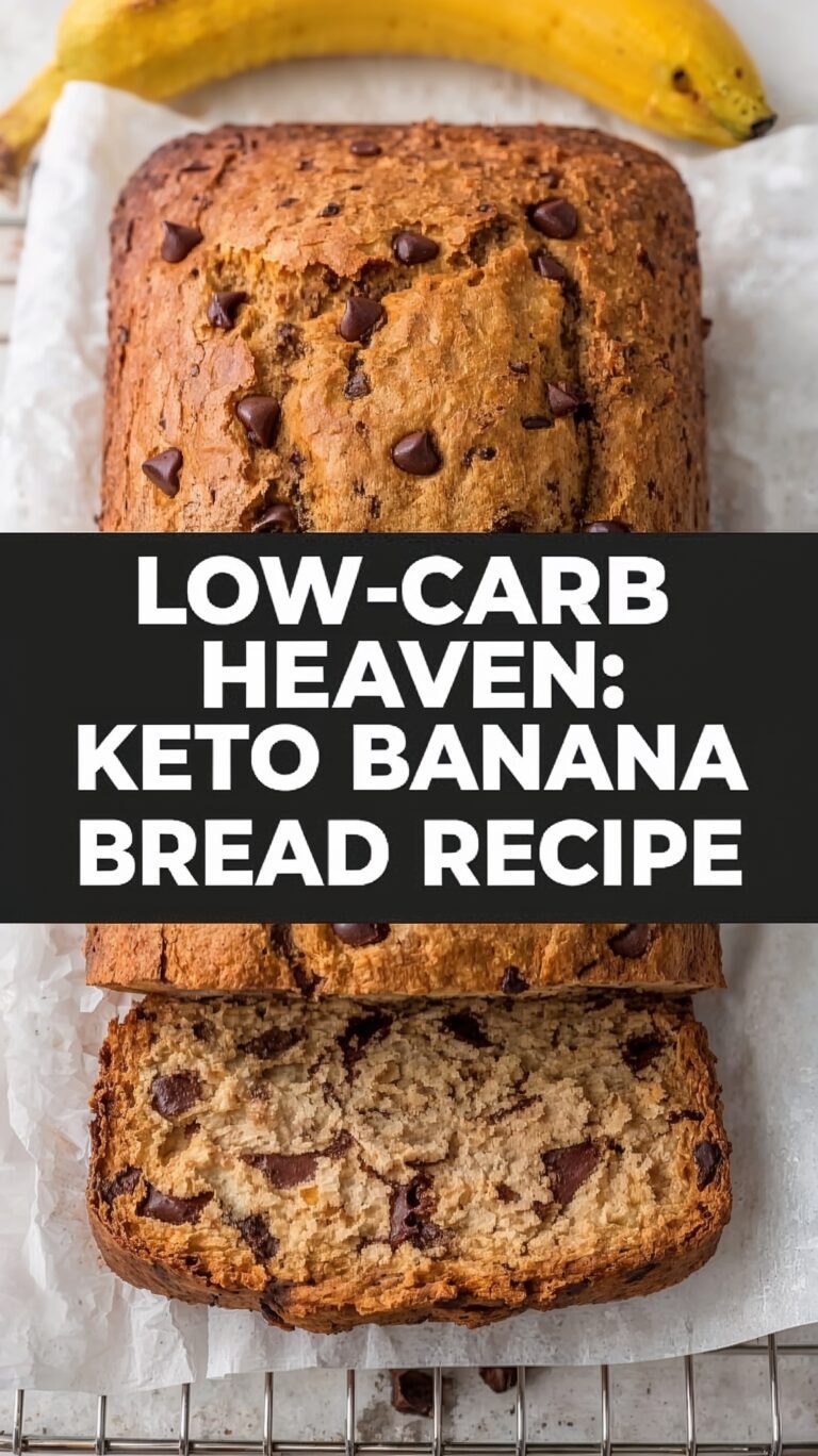 Low carb heaven keto banana bread recipe