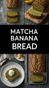 Matcha Banana Bread