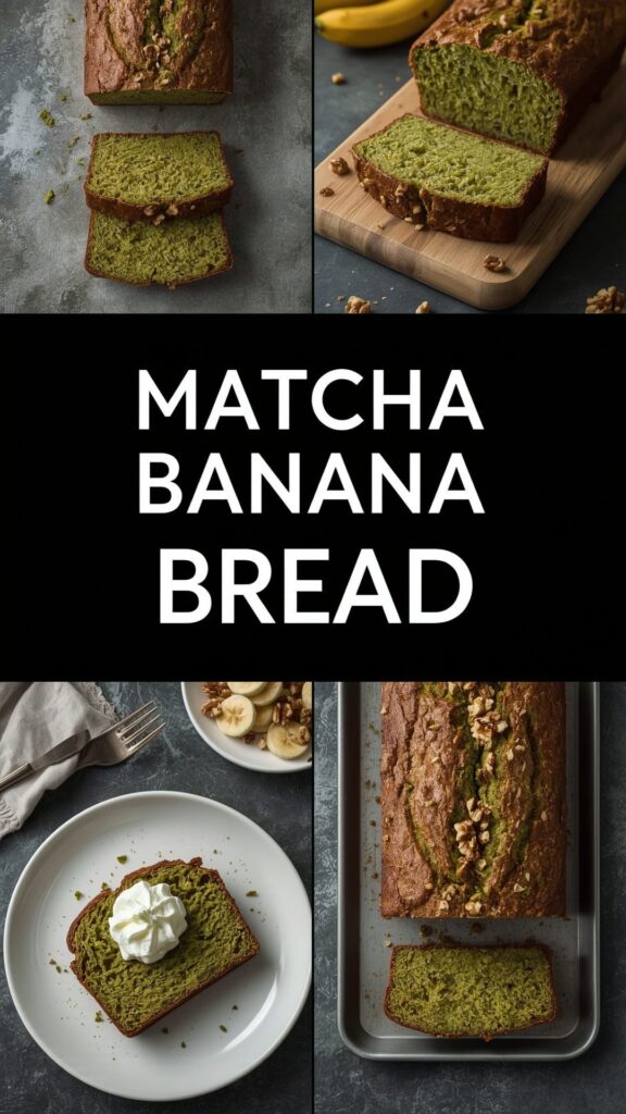 Matcha Banana Bread