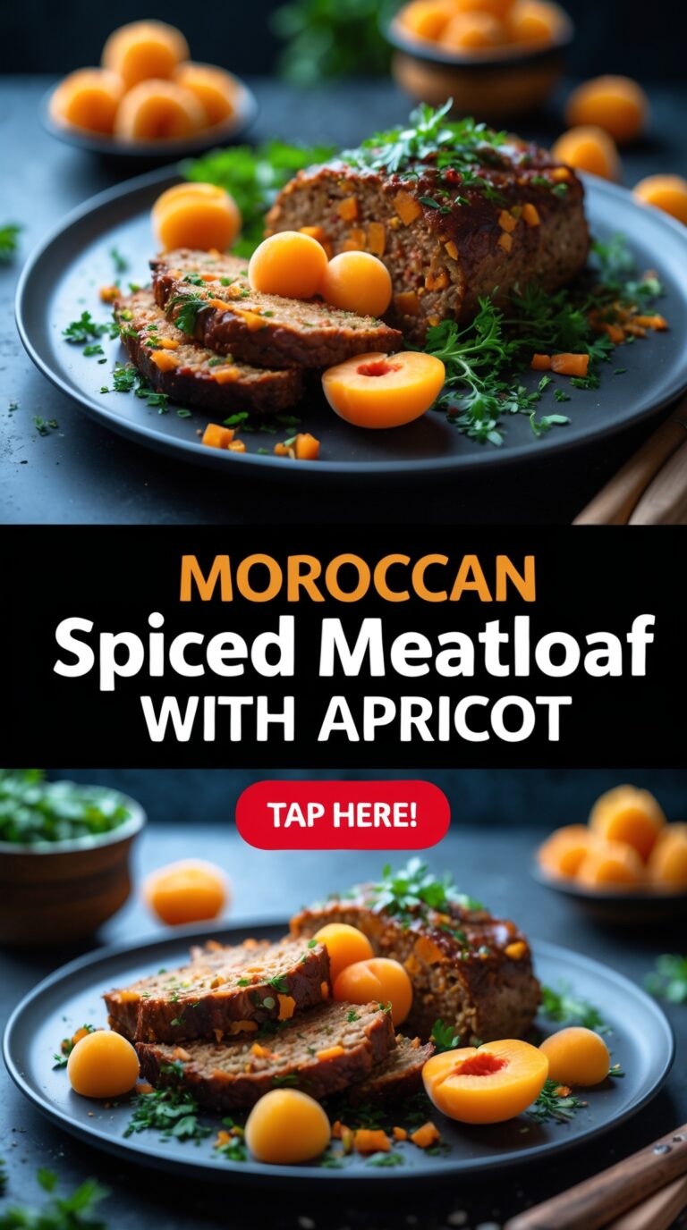 Moroccan Spiced Meatloaf With Apricot – Sweet-Spice Harmony