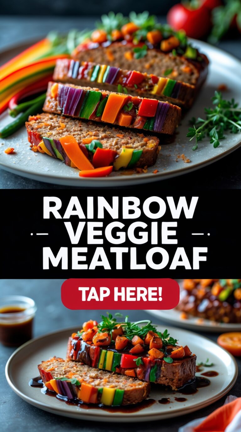 Rainbow Quinoa Meatloaf With Veggies – Ancient Grains Fusion