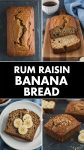 Rum Raisin Banana Bread Recipe