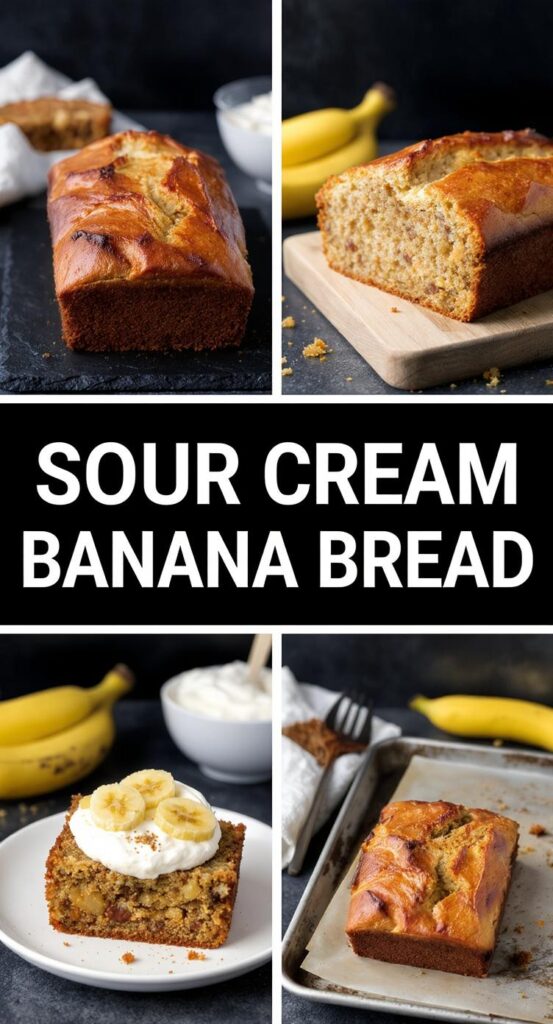 Sour Cream Banana Bread