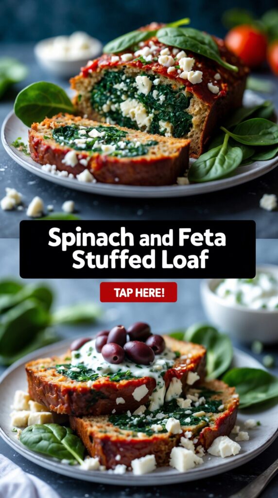 Spinach and Feta Stuffed Loaf – Greek Superfood Fusion