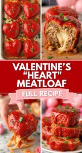 Valentine’s “Heart” Meatloaf – Romantic Dinner Twist