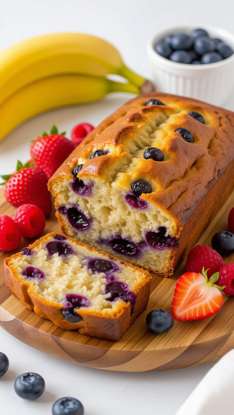 add fresh berry garnish