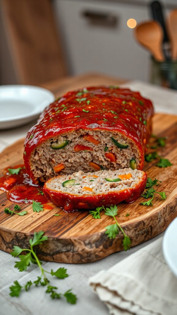 add variety to meatloaf