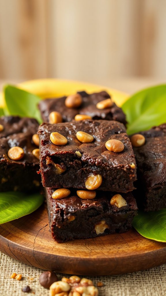 banana chocolate brownie ingredients