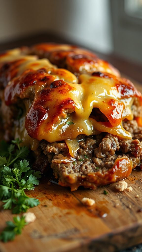 beef onion cheese meatloaf