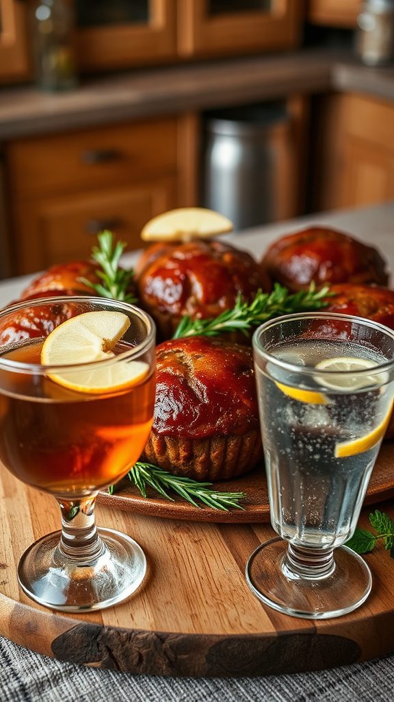 beverage pairings for meatloaves