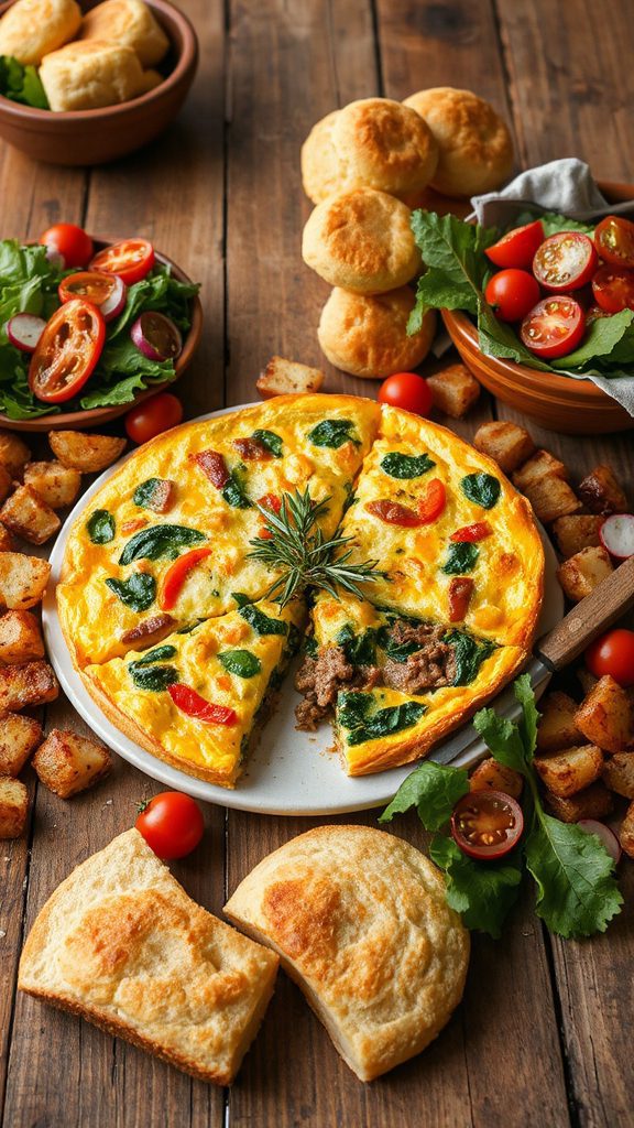 breakfast pairings for meatloaf