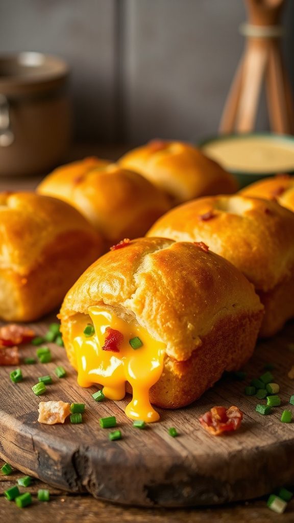 cheesy bacon egg bake