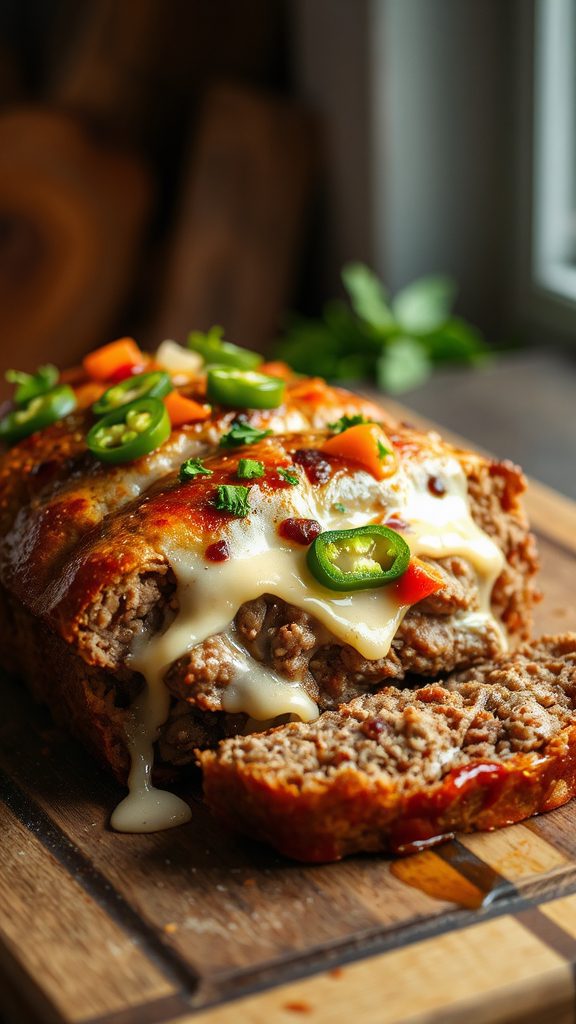 cheesy ground beef mixture