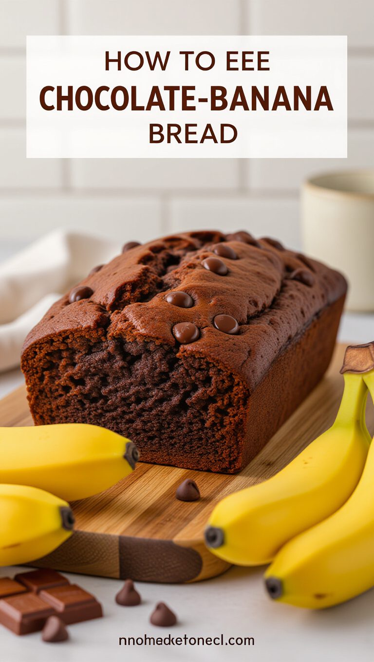 chocolate banana bread ingredients