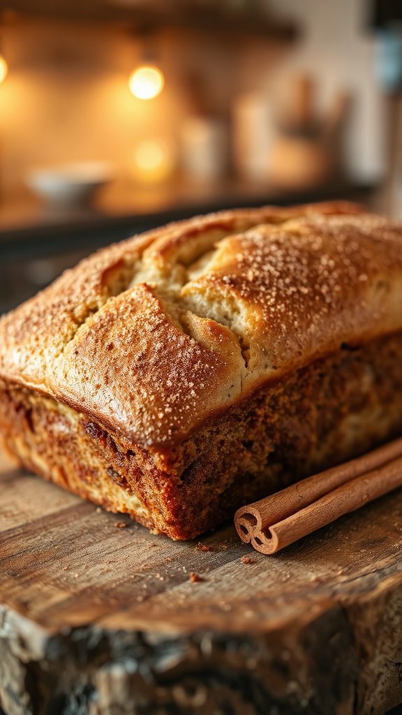 cinnamon sugar finishing touch