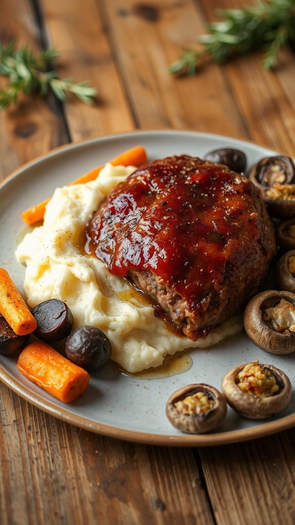 complement meatloaf with sides