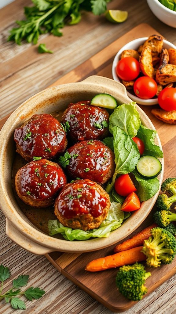 complementary dishes for meatloaves