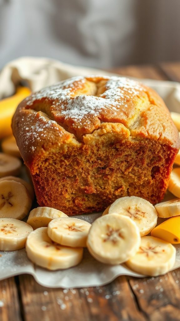 creative banana bread twists
