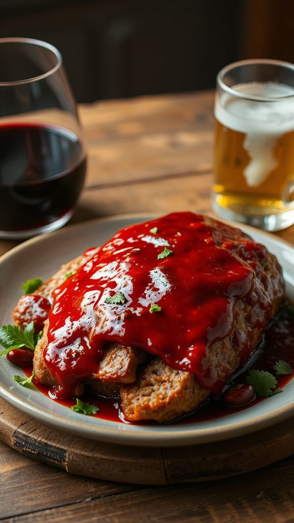 drinks for gochujang meatloaf