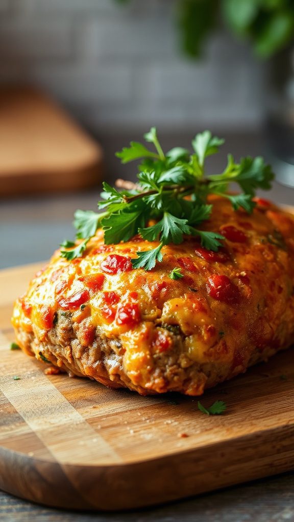 enhance meatloaf with herbs