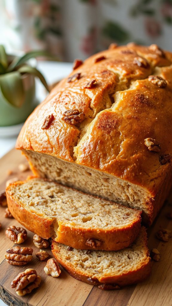 enhance with walnuts and cinnamon