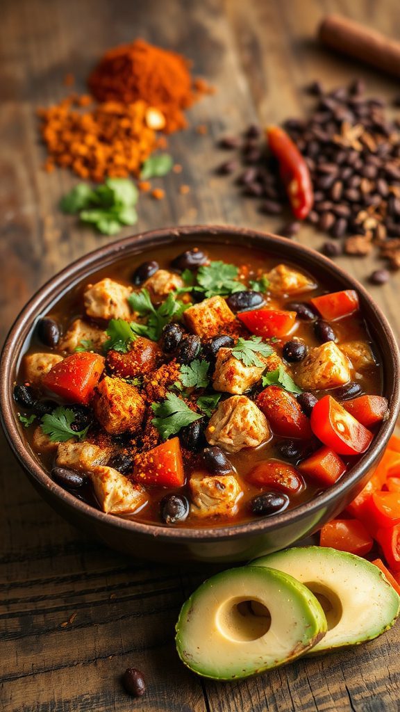 exotic spices and produce