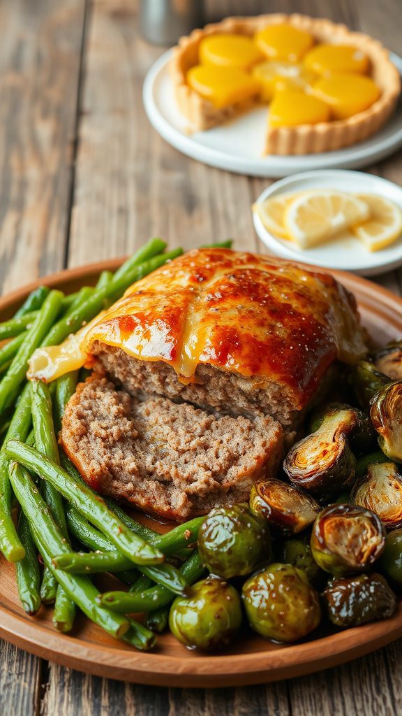 french onion meatloaf pairings