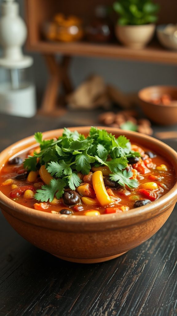 fresh herbs elevate chili