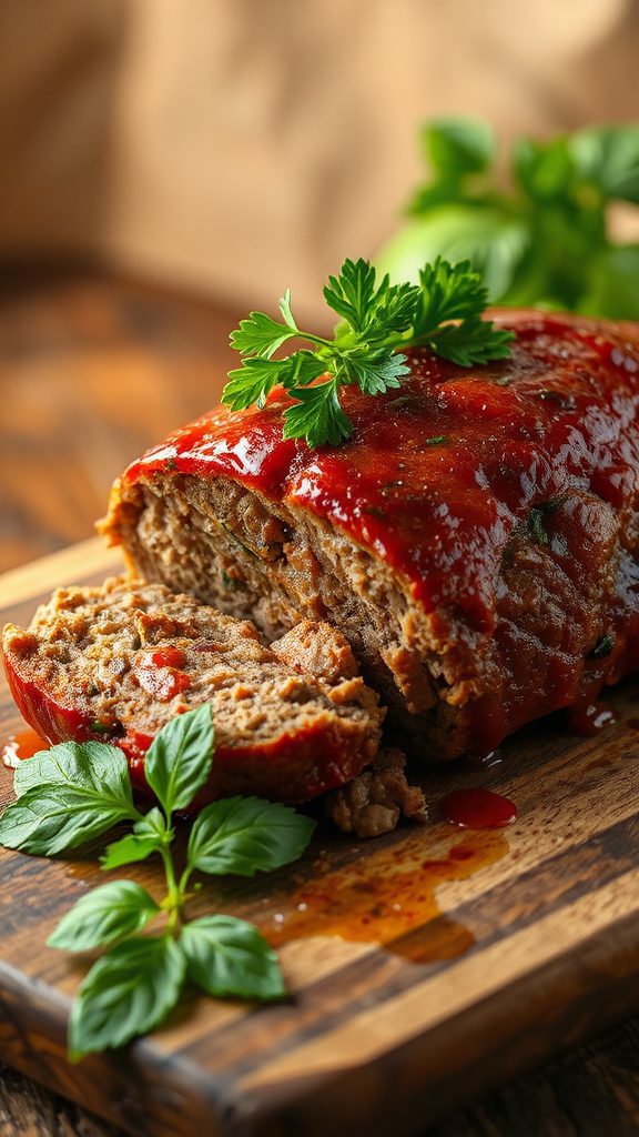 fresh herbs elevate meatloaf