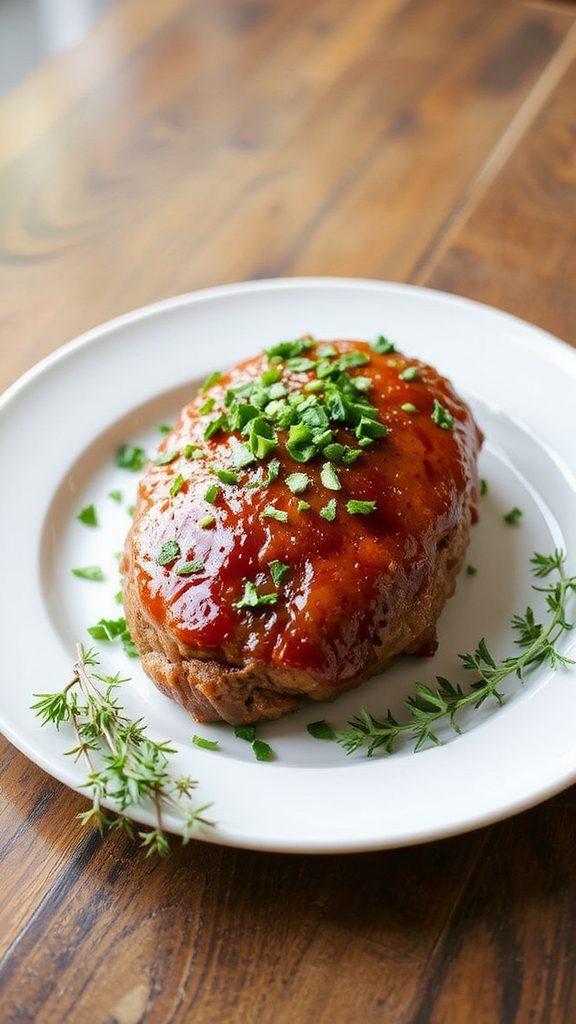 fresh herbs enhance dish