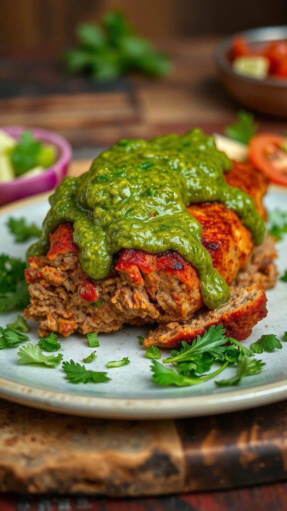 garnish with fresh cilantro