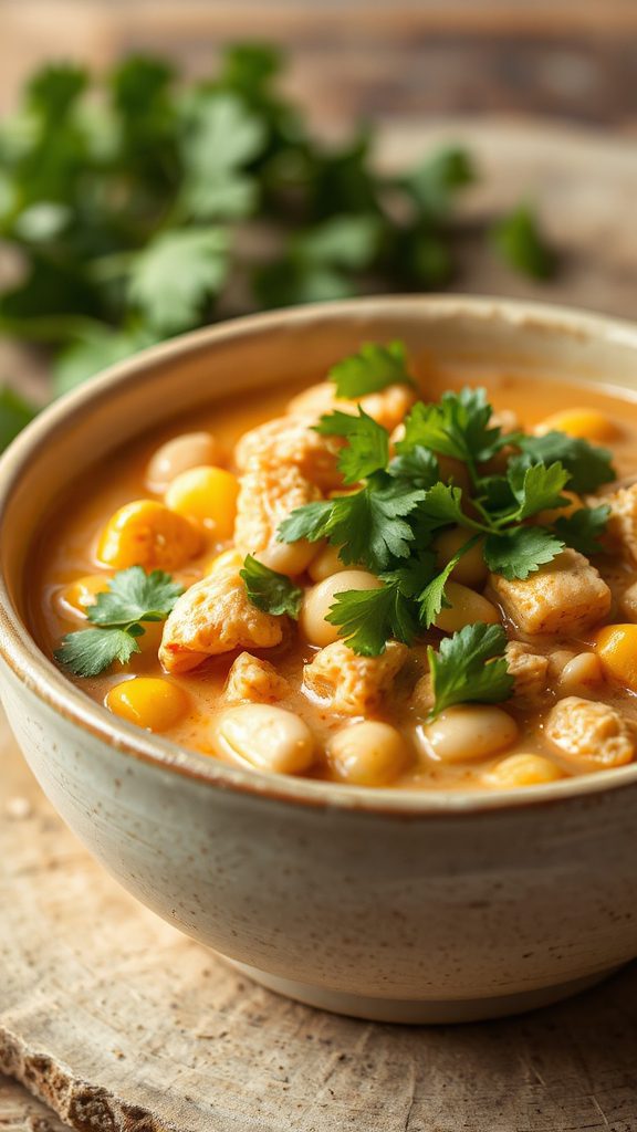 garnish with fresh cilantro