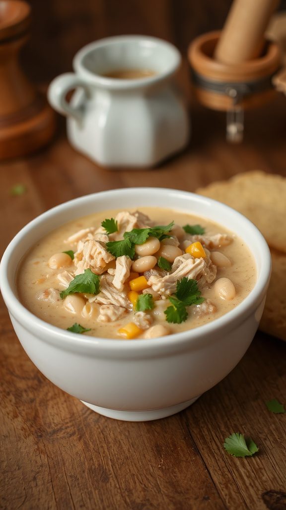 garnish with fresh cilantro