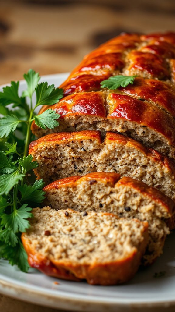 garnish with fresh herbs