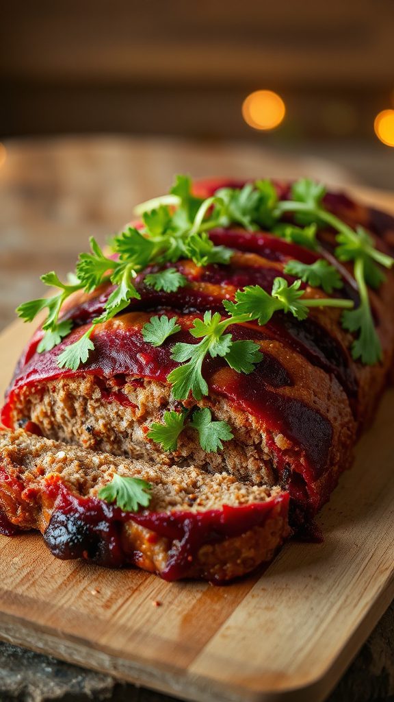 garnish with fresh herbs