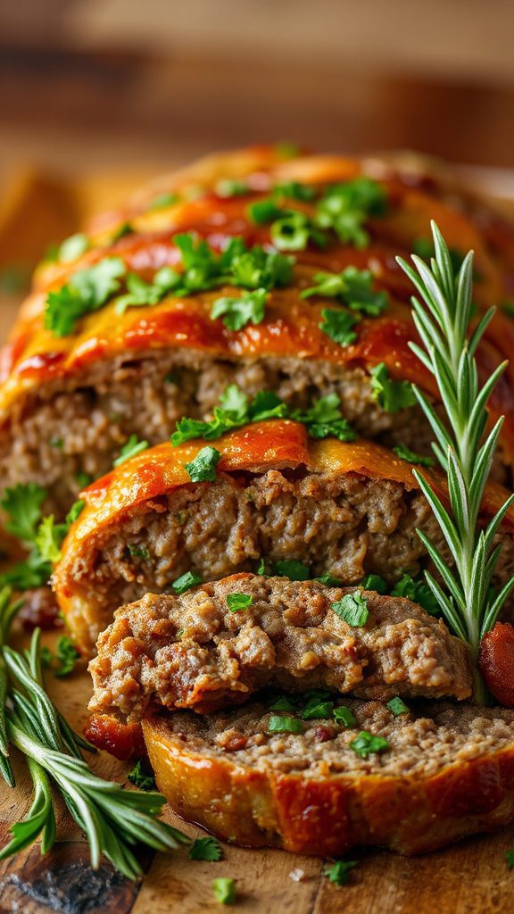 garnish with fresh herbs