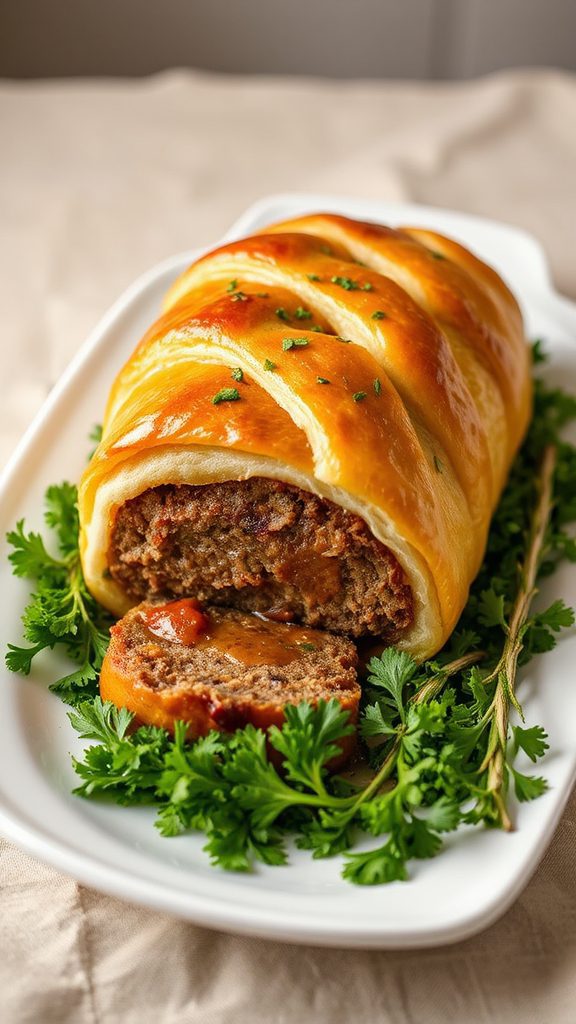 garnish with fresh herbs