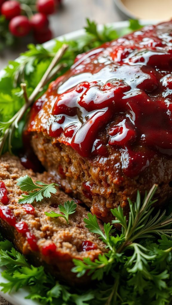 garnish with fresh herbs
